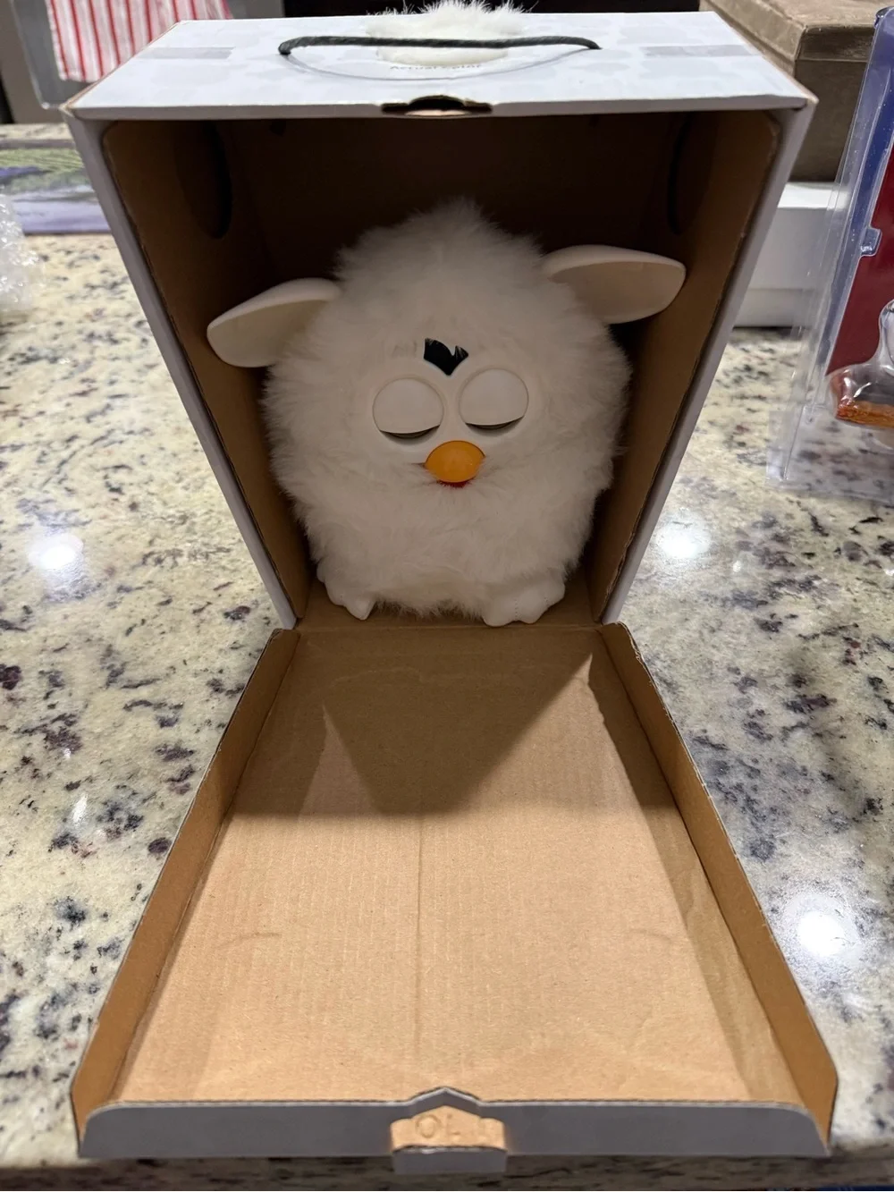 Furby Interactive Plush Pet Toy - White